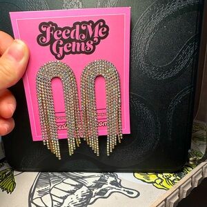 Feed Me Gems Iridescent Earrings